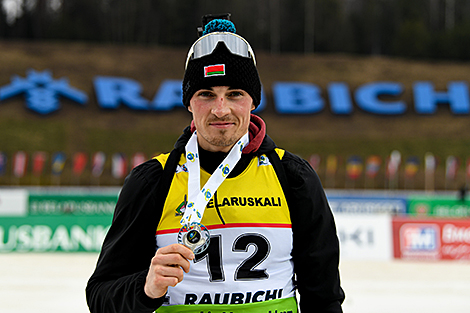 Belarus’ Maksim Varabei 2nd in IBU Cup sprint in Raubichi