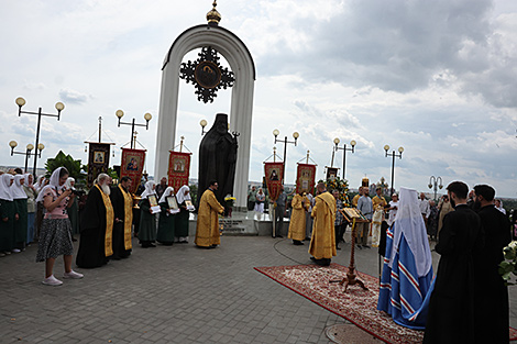Mogilev honors Saint George Konissky