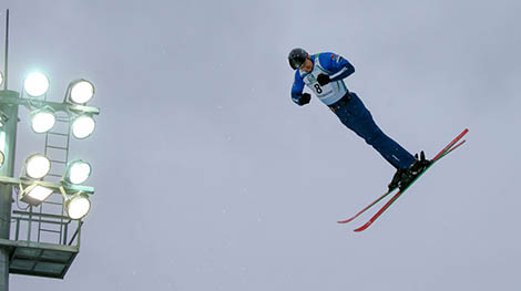 Maksim Hustik 4th at Aerials World Cup in Moscow