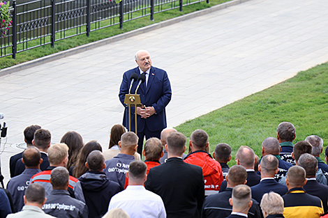 Lukashenko gives advice on how to stay healthy