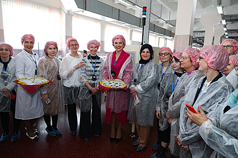 Vera Polyakova-Makei holds reception ahead of International Women’s Day