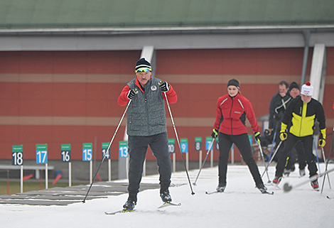 Lukashenko visits Raubichi ahead of IBU Open European Championships