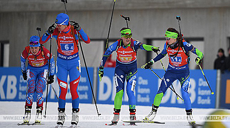 Belarus 5th in women's relay in Hochfilzen