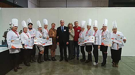 Belarusian pastry chefs win 14 medals at cooking contest in Luxembourg