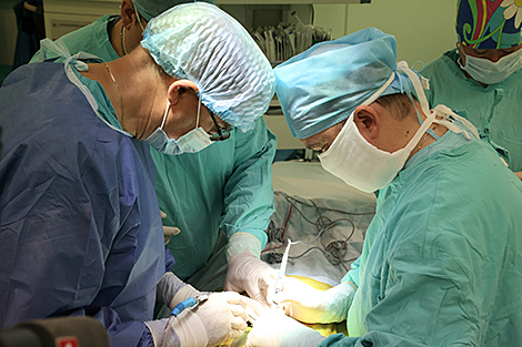 Minsk specialists perform complex reconstruction of lower limb arteries