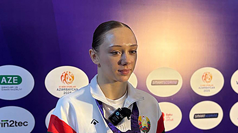 Lebedeva takes gold at FIG Trampoline & Tumbling World Cup in Baku