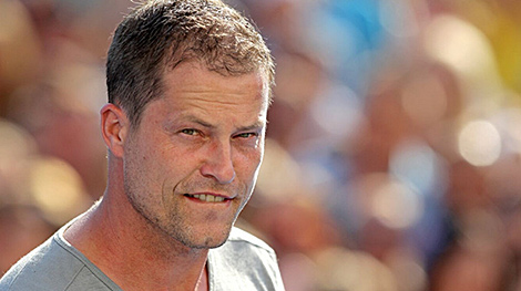 Til Schweiger arrives in Minsk for drift promo video shooting