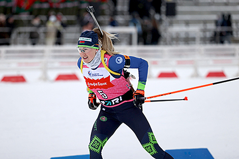 Smolskaya wins silver at Biathlon Cup in Raubichi