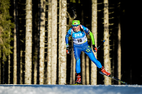 Iryna Kryuko in IBU Women’s World Cup Total Score Top Ten