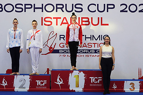 Belarus’ Alina Rechkina wins silver at Bosphorus Cup 2025 in Istanbul