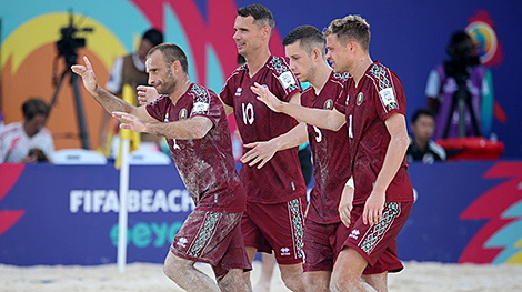Belarus rout Guatemala at 2025 FIFA Beach Soccer World Cup