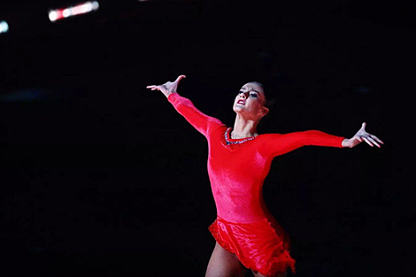 Alina Harnasko wins four medals at FIG World Challenge Cup in Portugal