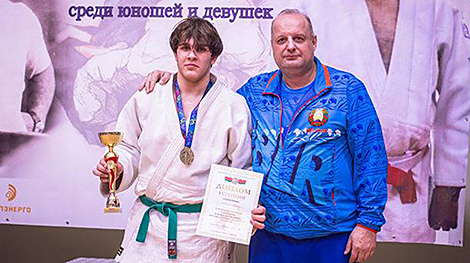 Artsiom Koutsiukh victorious at 2025 World Youth and Junior Sambo Championships