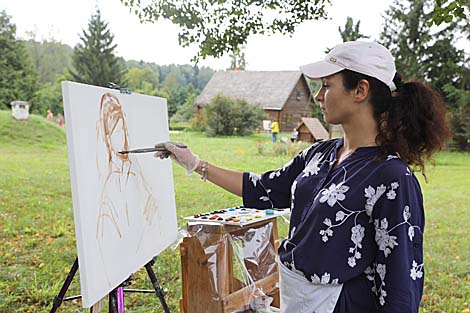 International plein air event unfolding at Ilya Repin Museum Estate near Vitebsk