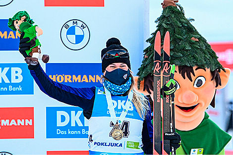 Hanna Sola clinches bronze at 2021 IBU World Championships in Slovenia