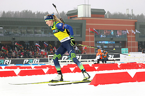 Dzinara Alimbekava-Smolskaya 2nd in sprint at Commonwealth Cup in Raubichi