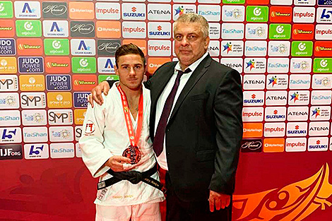 Dzmitry Minkou wins silver at Grand Slam Tel Aviv 2021
