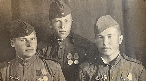 He destroyed five machine-gun points of the enemy. Belarusian Filipp Manuilov, a participant of Victory Parade 1945