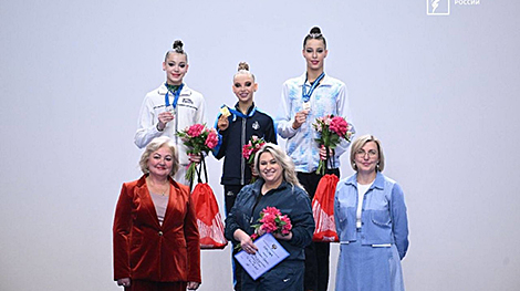 Belarus claim nine medals at rhythmic gymnastics Cup of Strongest in Kazan