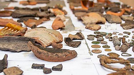 Ancient artifacts unearthed in Polotsk