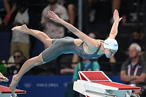 Olympics 2024: Belarus’ Alina Zmushka into 100m breaststroke semifinal