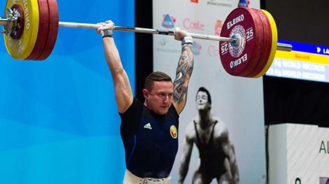 Henadz Laptseu wins European Weightlifting Championships bronze