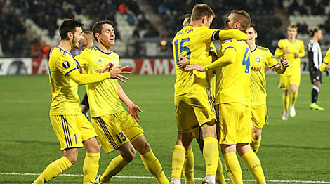 BATE beat PAOK, move to UEFA Europa League round of 32