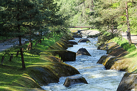 Slalom canal near Minsk to stay full of water all warm season