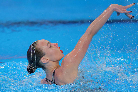 Khandoshka claims silver at Artistic Swimming World Cup in Paris