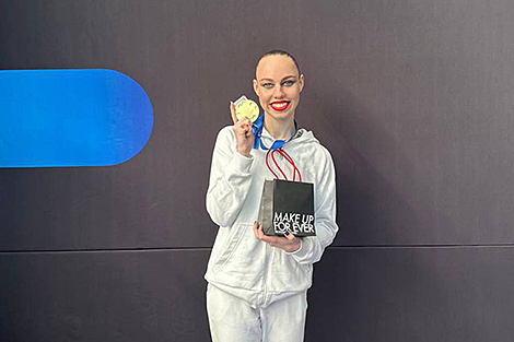 Belarus’ Khandoshka wins silver at 2025 Artistic Swimming World Cup