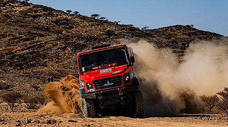 Belarus 3rd at Dakar 2021 Stage 2