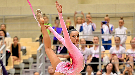 Belarus’ Harnasko wins all-around at Crystal Rose in Minsk