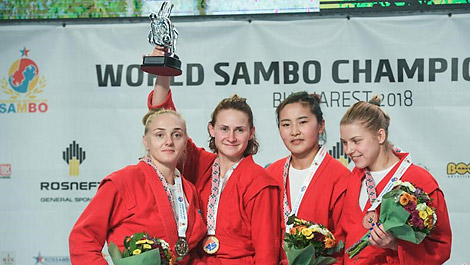 Lukashenko hails success of Belarusian sambo team at world championships