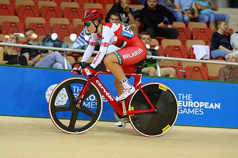 Belarus’ Hanna Tserakh wins 2020 UEC Track European Championships silver