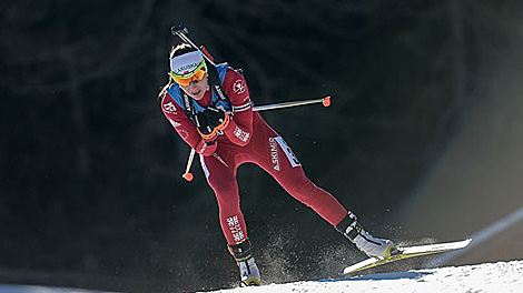 Domracheva to take part in Christmas biathlon race in Germany