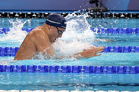 Belarus’ Shymanovich claims gold in 100m Breaststroke at World Cup