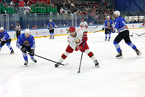 Belarus President’s team grab first win in RHL finals