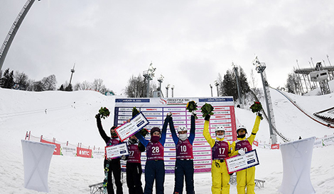 Belarus win Synchro Jumps event in Raubichi