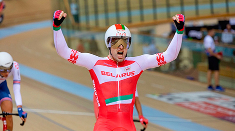 Belarus win five medals at the 2021 UCI Track Cycling Nations Cup