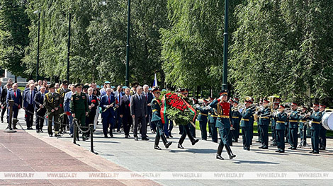 Moscow hosts wreath-laying ceremony to mark Belarus’ Independence Day