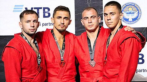 Five medals for Belarus at World Sambo Cup in Kyrgyzstan