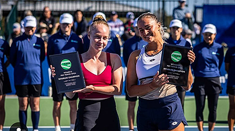 Shymanovich, Kozyreva advance to Megasaray Hotels Open doubles quarterfinals