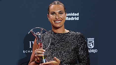Sabalenka crowned Sportswoman of the Year at Laureus Awards in Madrid