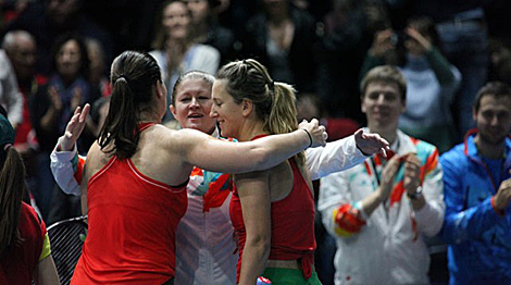 Belarus blank Germany in Fed Cup quarterfinal