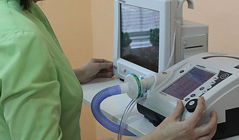 WHO notes high availability of lung ventilation equipment in Belarus