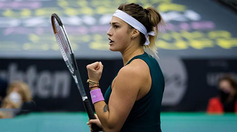 Sabalenka reaches Abu-Dhabi quarterfinal