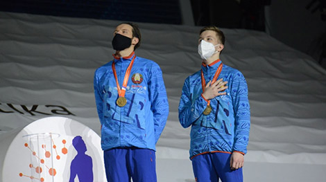 Belarus clinch second gold at FIG Trampoline Gymnastics World Championships