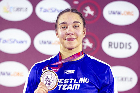 Alina Shauchuk takes silver at European Wrestling Championships in Tirana