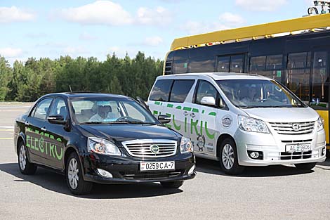 Belarusian e-vehicles join Electric Marathon