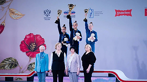 Belarus claim ten medals at Top Gymnasts Cup in Moscow